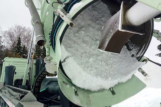 Saugbagger Hanau - Schneesaugen